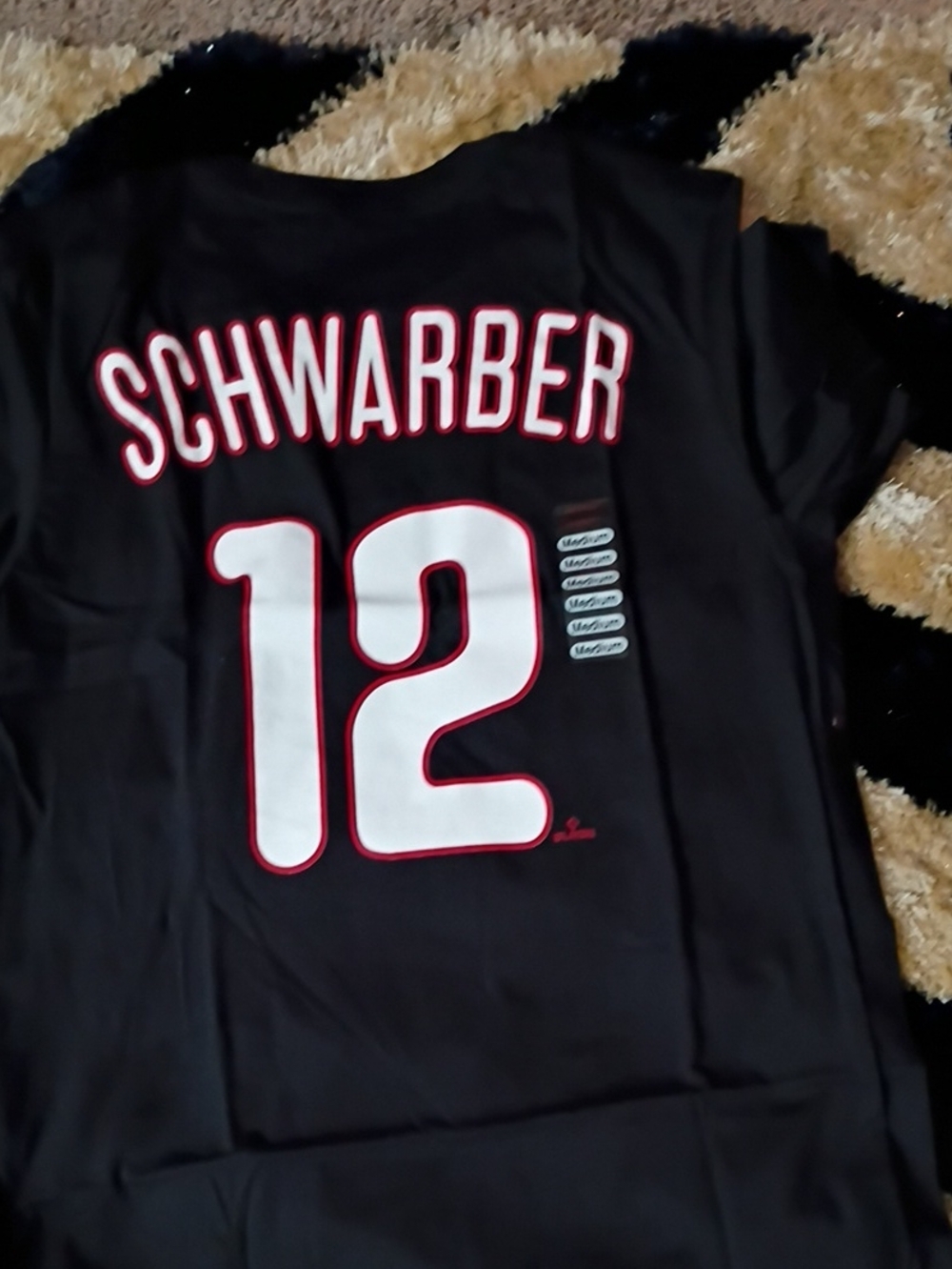 Nike MLB Schwarber #12 Philadelphia Phillies